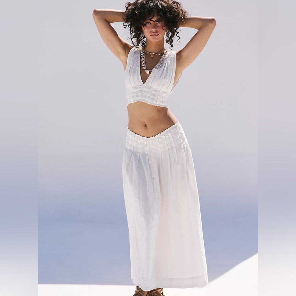 Free People Heart Eyes Skirt Set